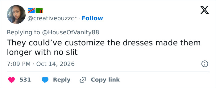 Opinion on Kim Kardashian photos suggesting dresses should be longer with no slit Opinion on Kim Kardashian photos suggesting dresses should be longer with no slit