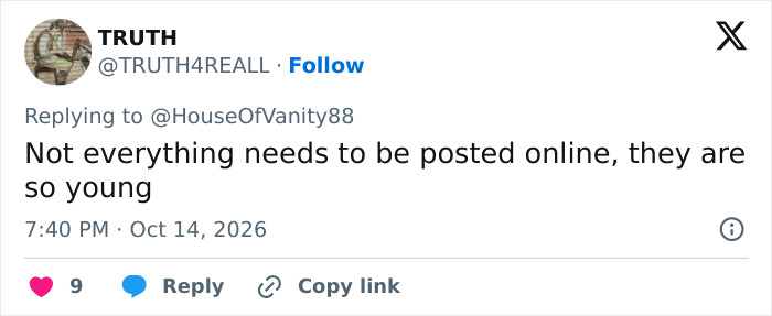 User comment on online posting of Kim Kardashian's daughter and nieces in matching outfits User comment on online posting of Kim Kardashian's daughter and nieces in matching outfits