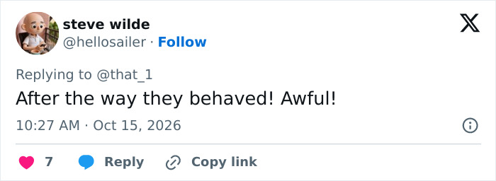 Negative social media comment on Meghan and Harry behavior Negative social media comment on Meghan and Harry behavior