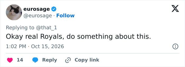 Tweet urging real Royals to respond to Meghan and Harry Nottingham outing Tweet urging real Royals to respond to Meghan and Harry Nottingham outing
