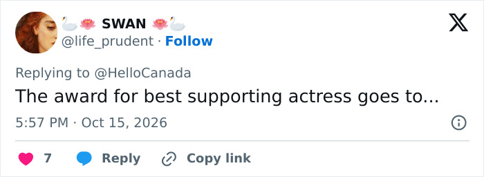 Social media post with a critical comment regarding Meghan Markle’s food bank visit.