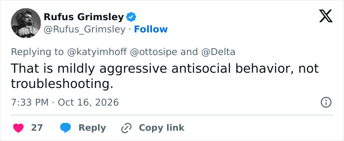 Tweet criticizing woman's earring trick as antisocial behavior on flight Tweet criticizing woman's earring trick as antisocial behavior on flight