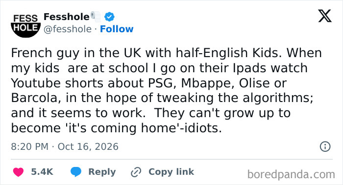 A social media screenshot with anonymous confessions about tweaking video algorithms for kids.