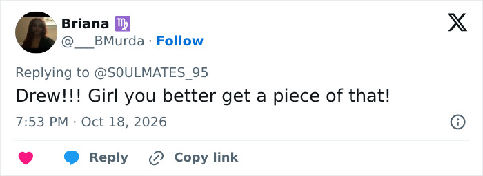 Social media reaction to Hollywood star's cheating scandal featuring user Briana's tweet. Social media reaction to Hollywood star's cheating scandal featuring user Briana's tweet.