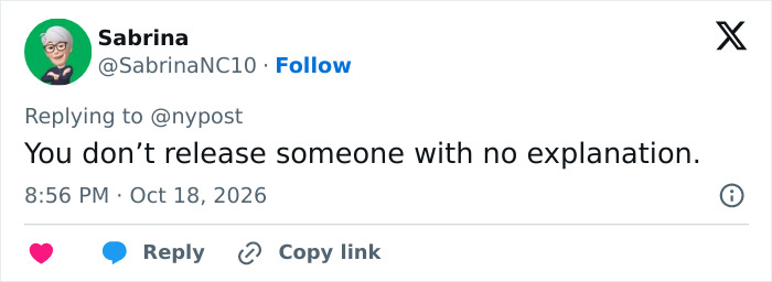 Social media comment criticizing release of mom involved in youth soccer game accident Social media comment criticizing release of mom involved in youth soccer game accident