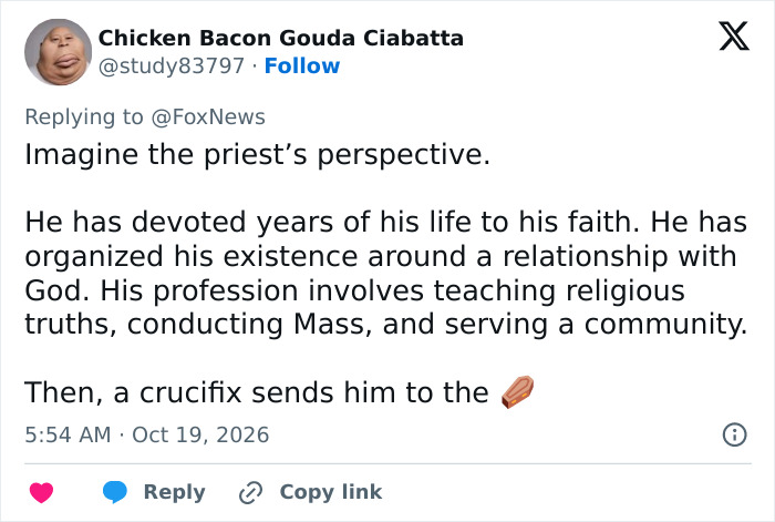 Priest’s Family Breaks Silence With Bombshell Claim About The Crucifix That Fell On Him, After His Haunting Final Words Emerge Priest’s Family Breaks Silence With Bombshell Claim About The Crucifix That Fell On Him, After His Haunting Final Words Emerge