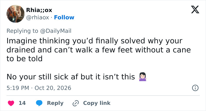 A fan post discussing the struggles of illness and mobility after Christina Applegate health updates. A fan post discussing the struggles of illness and mobility after Christina Applegate health updates.
