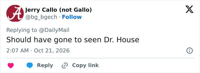 A post by user Jerry Callo commenting on Christina Applegate next steps and health updates. A post by user Jerry Callo commenting on Christina Applegate next steps and health updates.