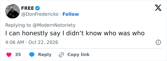 Screenshot of a tweet reacting to North West's Halloween transformation look
