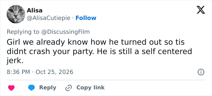 A tweet sharing criticism about Sheldon's personality related to the Young Sheldon storyline. A tweet sharing criticism about Sheldon's personality related to the Young Sheldon storyline.