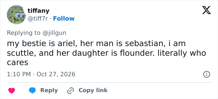A fan tweet about costume choices defending Paris Hilton's Beauty And The Beast photoshoot backlash.