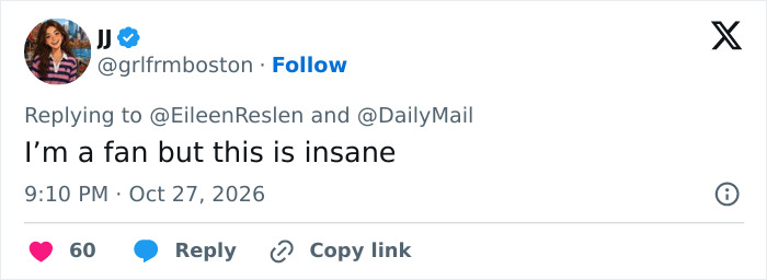 A social media post showing fan reaction stating this is insane regarding the wedding decor story A social media post showing fan reaction stating this is insane regarding the wedding decor story
