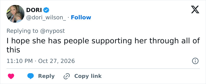 A social media user sharing support for Crystal Hefner after she blasts an A-List actor. A social media user sharing support for Crystal Hefner after she blasts an A-List actor.