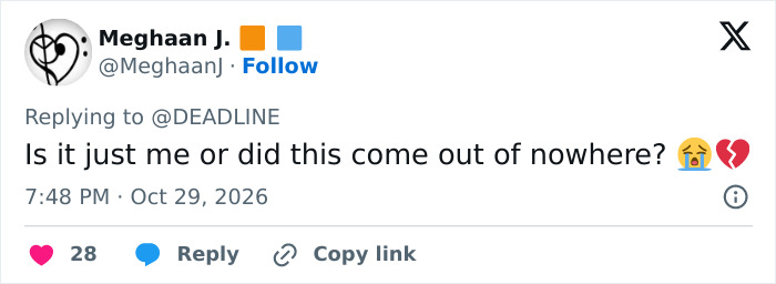 Social media post reaction discussing news surrounding Patrick Stewart and Lewy Body Dementia. Social media post reaction discussing news surrounding Patrick Stewart and Lewy Body Dementia.