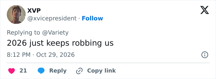 An online reaction tweet discussing Patrick Stewart and Lewy Body Dementia. An online reaction tweet discussing Patrick Stewart and Lewy Body Dementia.