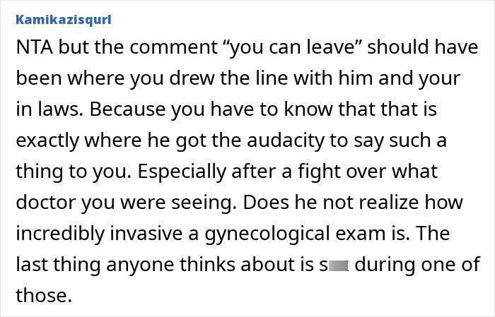 Woman Gets In A Fight With Husband Over Her Male OB-GYN, His Mom Starts Acting Weird Right After Woman Gets In A Fight With Husband Over Her Male OB-GYN, His Mom Starts Acting Weird Right After