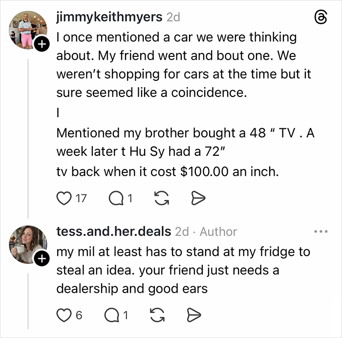 MIL Keeps Buying Everything On Couple’s Wishlist First, So DIL Finally Gives Her Something Worth Copying MIL Keeps Buying Everything On Couple’s Wishlist First, So DIL Finally Gives Her Something Worth Copying