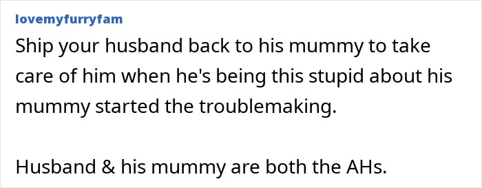 Woman Gets In A Fight With Husband Over Her Male OB-GYN, His Mom Starts Acting Weird Right After Woman Gets In A Fight With Husband Over Her Male OB-GYN, His Mom Starts Acting Weird Right After