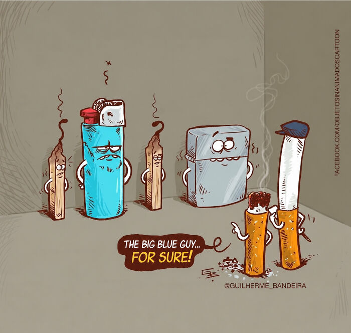 Brazilian Cartoonist Creates Thought-Provoking Comics That Blend Humor, Emotion, And Life Lessons (26 Pics)