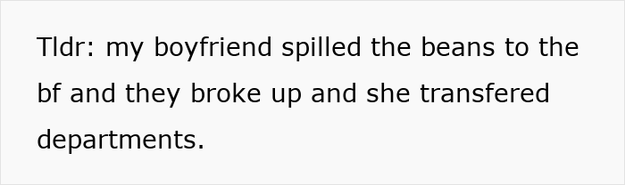 A summary text of how a woman tried to trick BF into believing she is pregnant, leading to their breakup. A summary text of how a woman tried to trick BF into believing she is pregnant, leading to their breakup.