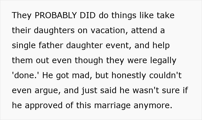 Dad Does The Bare Minimum For 25 Years, Mad When Daughter Won’t Give Him The Biggest Wedding Honor Dad Does The Bare Minimum For 25 Years, Mad When Daughter Won’t Give Him The Biggest Wedding Honor