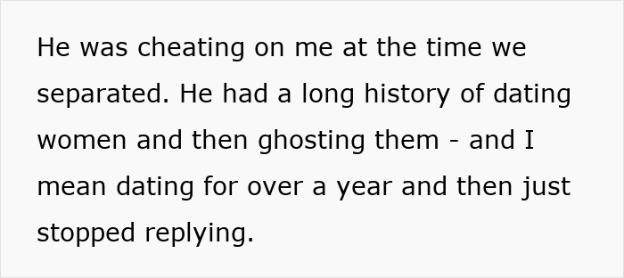 A social media post about discovering a history of lies and cheating before an ex’s funeral. A social media post about discovering a history of lies and cheating before an ex’s funeral.