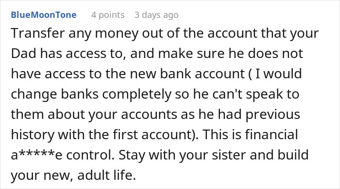 Dad Freaks Out After Daughter Gets Her Own Bank Account, Tries To Cut It Up