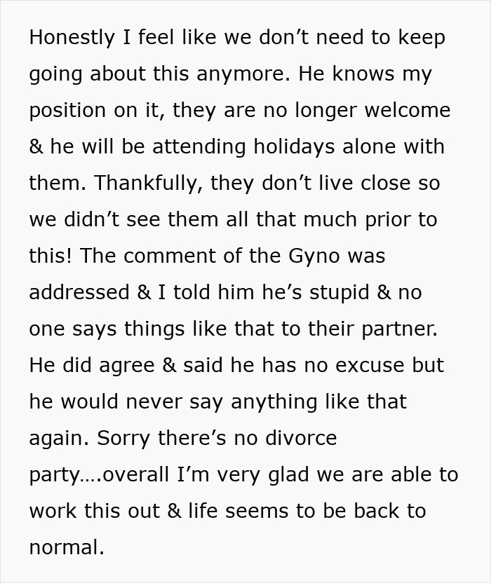 Woman Gets In A Fight With Husband Over Her Male OB-GYN, His Mom Starts Acting Weird Right After Woman Gets In A Fight With Husband Over Her Male OB-GYN, His Mom Starts Acting Weird Right After