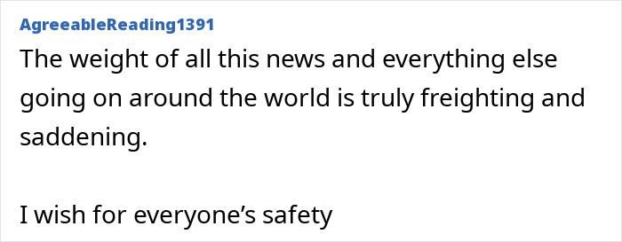 User post expressing sadness about global news, relating to the plague lab leak and public safety. User post expressing sadness about global news, relating to the plague lab leak and public safety.