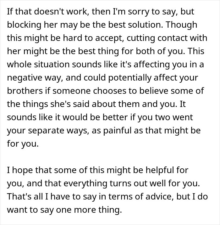 Advice suggesting blocking her as the best solution in teen dating lies conflict Advice suggesting blocking her as the best solution in teen dating lies conflict