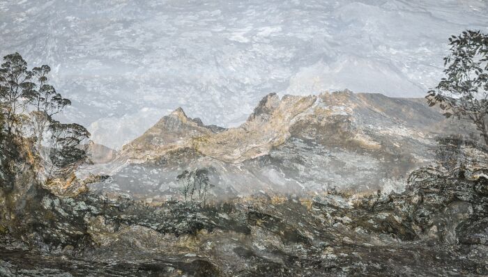 Textured rocky mountain landscape photography from Natural Landscape Photography Awards showcase
