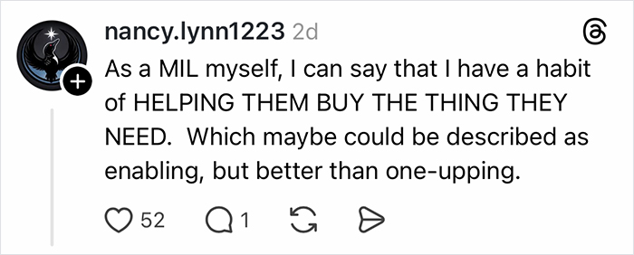 MIL Keeps Buying Everything On Couple’s Wishlist First, So DIL Finally Gives Her Something Worth Copying MIL Keeps Buying Everything On Couple’s Wishlist First, So DIL Finally Gives Her Something Worth Copying