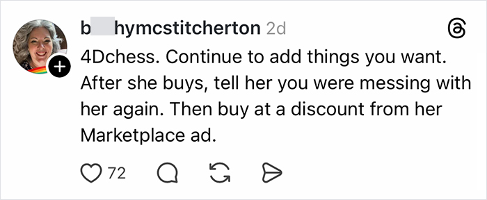 MIL Keeps Buying Everything On Couple’s Wishlist First, So DIL Finally Gives Her Something Worth Copying MIL Keeps Buying Everything On Couple’s Wishlist First, So DIL Finally Gives Her Something Worth Copying