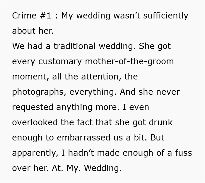 Text describing wedding issues in toxic mom family control story Text describing wedding issues in toxic mom family control story