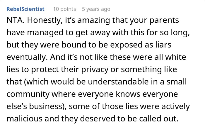 Guy Finds Out What His Parents Have Been Saying About Him For Years: "You Ruined Our Lives" Guy Finds Out What His Parents Have Been Saying About Him For Years: "You Ruined Our Lives"