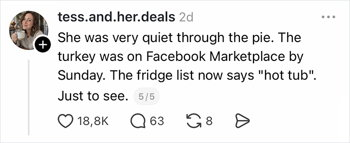 MIL Keeps Buying Everything On Couple’s Wishlist First, So DIL Finally Gives Her Something Worth Copying MIL Keeps Buying Everything On Couple’s Wishlist First, So DIL Finally Gives Her Something Worth Copying
