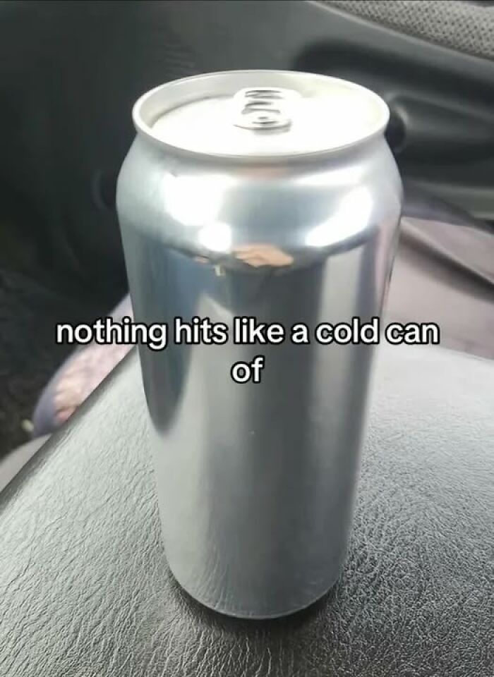 Blank silver can with no label in cursed images collection