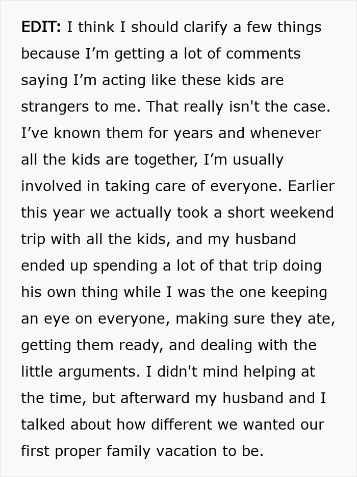 Wife Says No To Husband’s Plan To Bring His Former Stepkids On Their Florida Vacation, He Gets Mad Wife Says No To Husband’s Plan To Bring His Former Stepkids On Their Florida Vacation, He Gets Mad