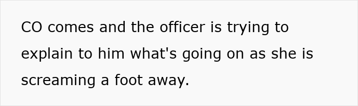 Police officer trying to explain the situation as an unhinged mom screams at them. Police officer trying to explain the situation as an unhinged mom screams at them.