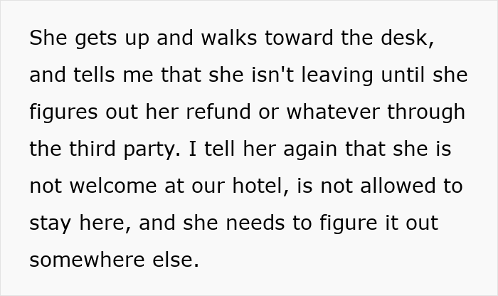 Woman Has Audacity To Return To Hotel Where She Didn’t Settle Bill, Is Shocked When She’s Turned Away Woman Has Audacity To Return To Hotel Where She Didn’t Settle Bill, Is Shocked When She’s Turned Away