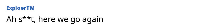 A user comment saying, Ah s**t, here we go again, in reaction to a suspected plague lab leak. A user comment saying, Ah s**t, here we go again, in reaction to a suspected plague lab leak.