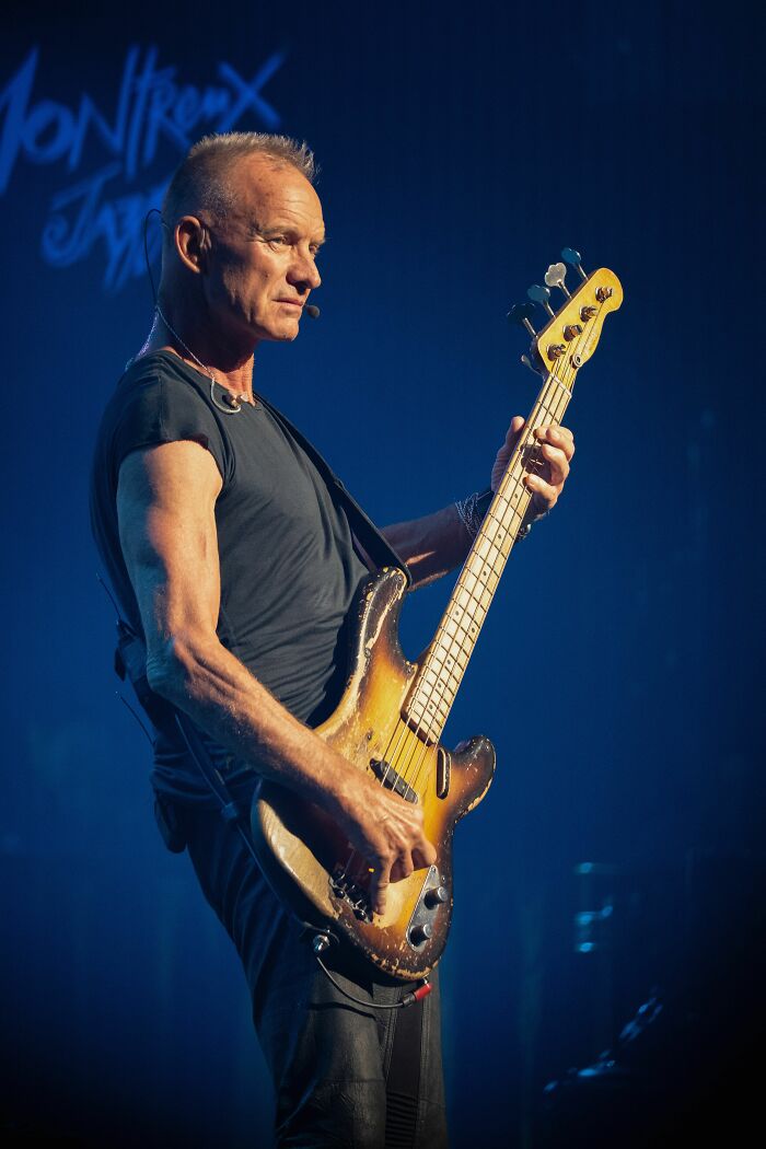 Singer and Actor Sting, 75