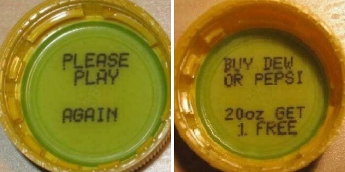 Close-up of retro soda bottle caps bringing back childhood nostalgia
