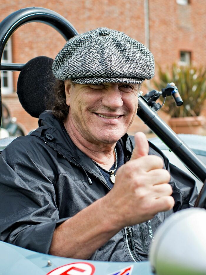 Singer and Songwriter Brian Johnson, 79