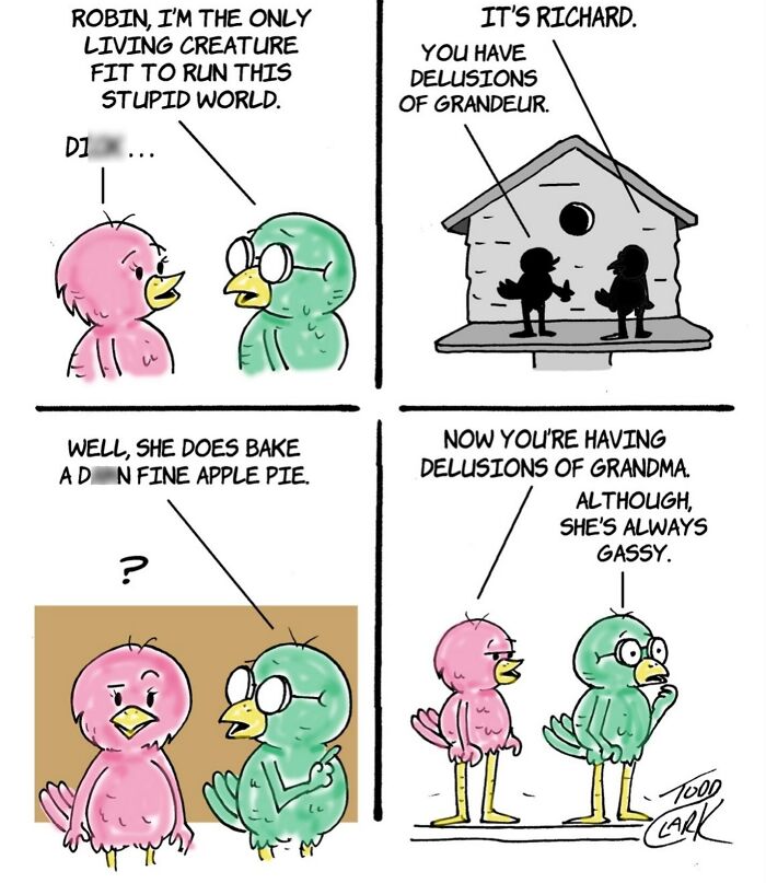 These Two Birds Have An Opinion About Everything, And Their Conversations Are Hilarious (25 Comics)