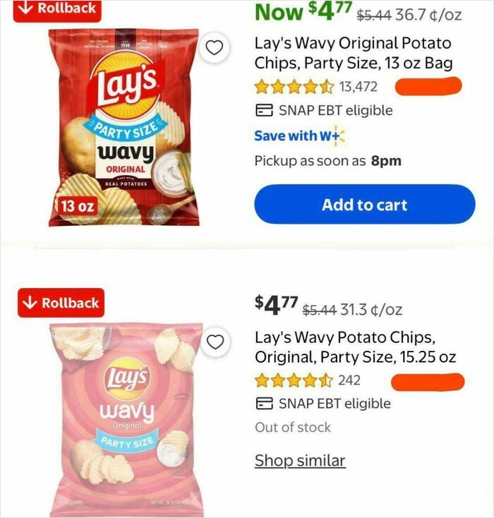 Looking For Lay’s And Found Disappointed