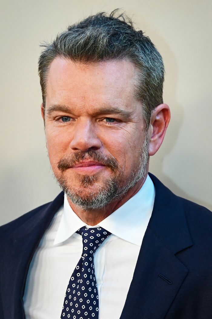 Actor Matt Damon, 56