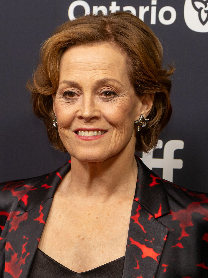 Actress Sigourney Weaver, 77