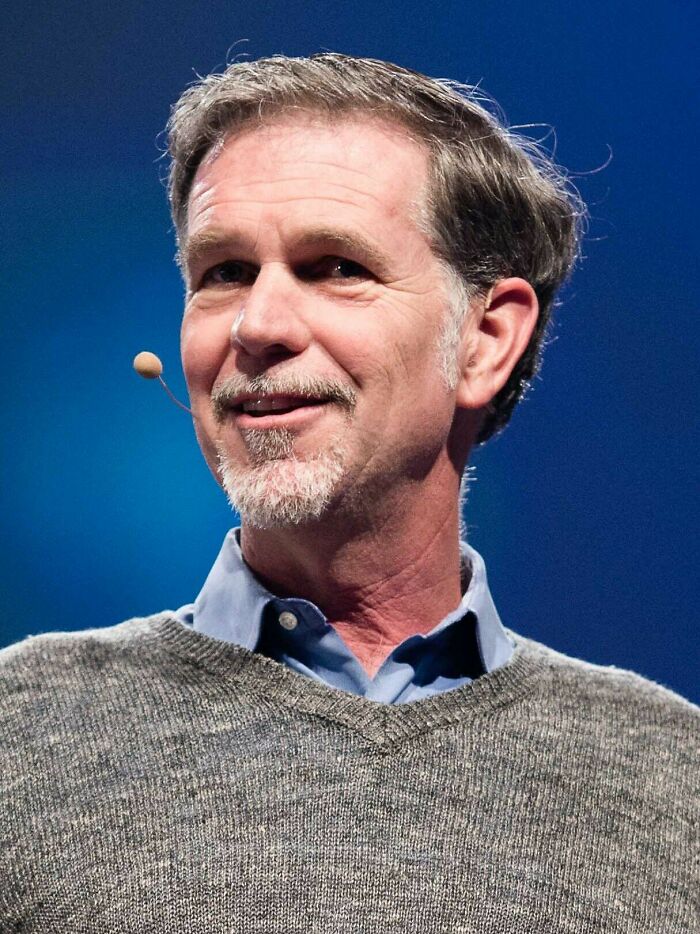 Businessman Reed Hastings, 66