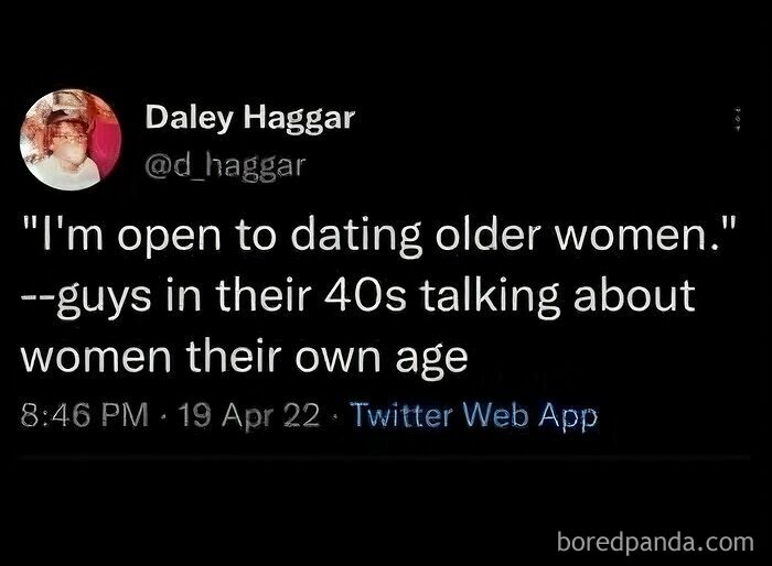 A tweet pointing out double standards, showing how women are fighting to be viewed as people fairly in relationships.